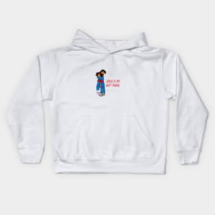 JESUS IS MY BEST FRIEND Kids Hoodie